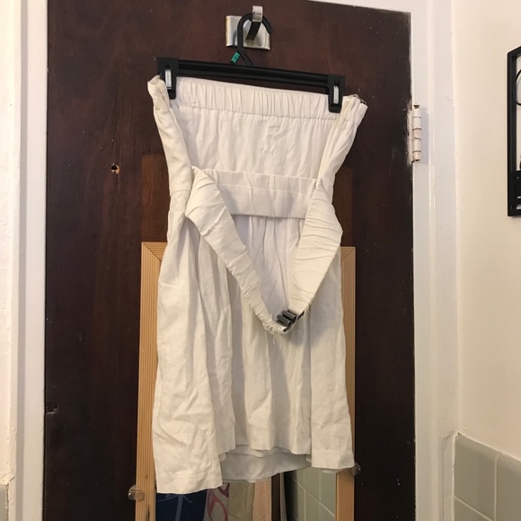 LAST CALL! White Strapless Dress 👗 - Picture 3 of 3